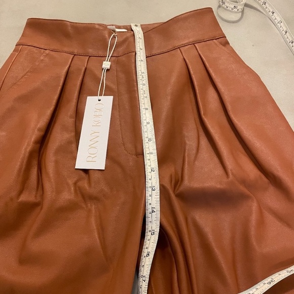 Ronny Kobo Tanner Vegan Leather Pants - Picture 4 of 6